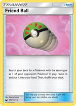 Friend Ball 131/168 - SM  Celestial Storm Reverse Holofoil - Poke-Collect