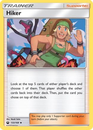 Hiker 133/168 - SM  Celestial Storm - Poke-Collect