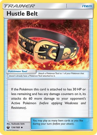 Hustle Belt 134/168 - SM  Celestial Storm - Poke-Collect
