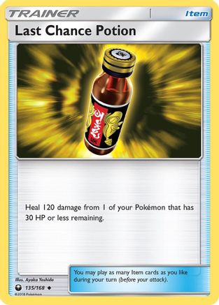 Last Chance Potion 135/168 - SM  Celestial Storm - Poke-Collect