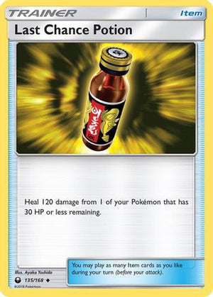 Last Chance Potion 135/168 - SM  Celestial Storm Reverse Holofoil - Poke-Collect