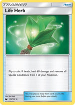 Life Herb 136/168 - SM  Celestial Storm Reverse Holofoil - Poke-Collect