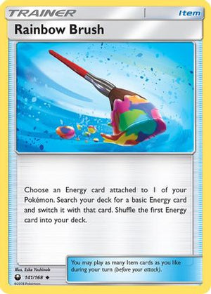 Rainbow Brush 141/168 - SM  Celestial Storm Reverse Holofoil - Poke-Collect