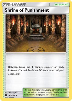 Shrine of Punishment 143/168 - SM  Celestial Storm - Poke-Collect