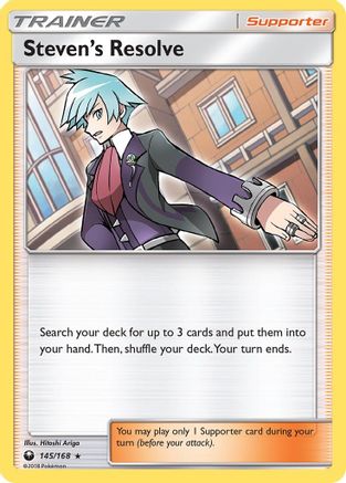 Steven's Resolve 145/168 - Celestial Storm Holofoil - Poke-Collect