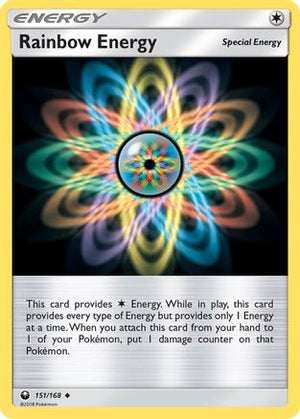Rainbow Energy 151/168 - SM  Celestial Storm - Poke-Collect