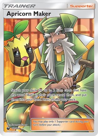 Apricorn Maker (Full Art) 161/168 - SM  Celestial Storm Holofoil - Poke-Collect