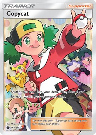 Copycat (Full Art) 163/168 - SM  Celestial Storm Holofoil - Poke-Collect