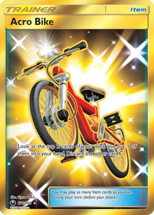 Acro Bike (Secret) 178/168 - SM  Celestial Storm Holofoil - Poke-Collect
