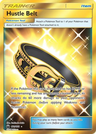 Hustle Belt (Secret) 179/168 - SM  Celestial Storm Holofoil - Poke-Collect