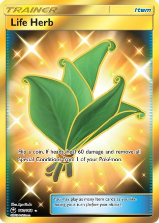 Life Herb (Secret) 180/168 - SM  Celestial Storm Holofoil - Poke-Collect