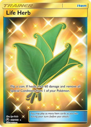 Life Herb (Secret) 180/168 - SM  Celestial Storm Holofoil - Poke-Collect