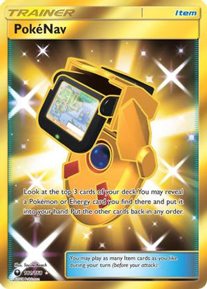 PokeNav (Secret) 181/168 - SM  Celestial Storm Holofoil - Poke-Collect