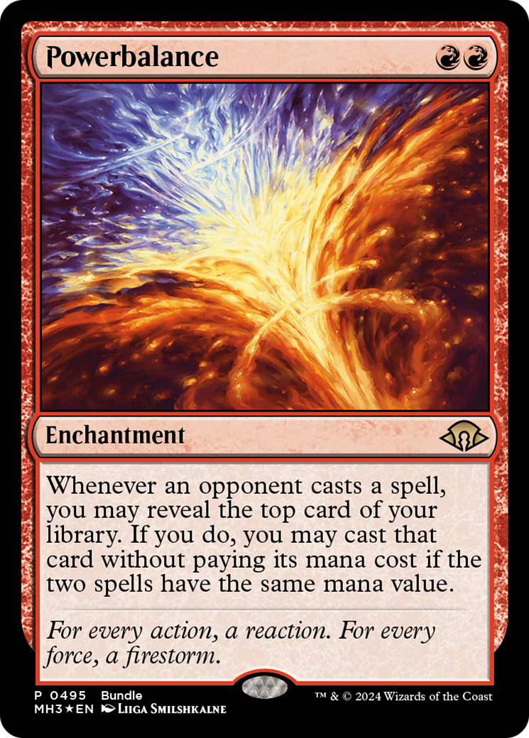 Powerbalance (MH3 Bundle) (UMP-495) - Modern Horizons 3 Foil - Poke-Collect