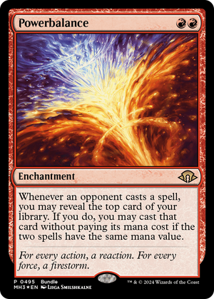 Powerbalance (MH3 Bundle) (UMP-495) - Modern Horizons 3 Foil - Poke-Collect