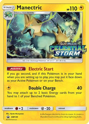Manectric - SM130 (Prerelease) SM130/248 - SM Promos Holofoil - Poke-Collect