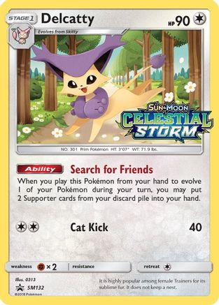 Delcatty - SM132 (Prerelease) SM132/248 - SM Promos Holofoil - Poke-Collect