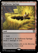 Sulfurous Springs (OTC-323) - Outlaws of Thunder Junction Commander - Poke-Collect