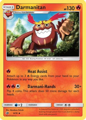 Darmanitan 9/70 - Dragon Majesty - Poke-Collect