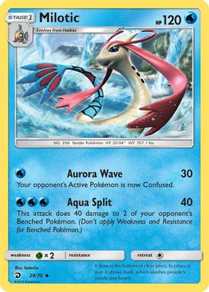 Milotic 29/70 - Dragon Majesty Reverse Holofoil - Poke-Collect