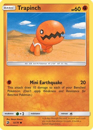 Trapinch 32/70 - Dragon Majesty - Poke-Collect