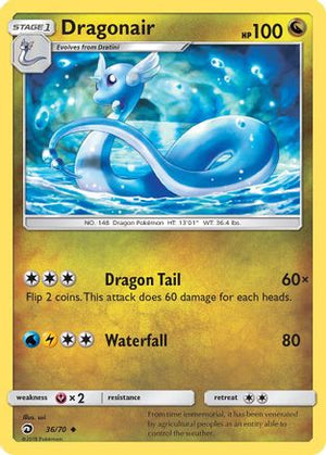 Dragonair 36/70 - Dragon Majesty Reverse Holofoil - Poke-Collect