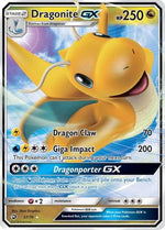 Dragonite GX 37/70 - Dragon Majesty Holofoil - Poke-Collect