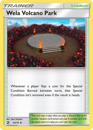 Wela Volcano Park 63/70 - Dragon Majesty Reverse Holofoil - Poke-Collect