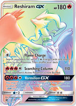 Reshiram GX (Secret) 71/70 - Dragon Majesty Holofoil - Poke-Collect