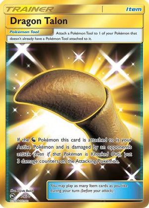 Dragon Talon (Secret) 75/70 - Dragon Majesty Holofoil - Poke-Collect