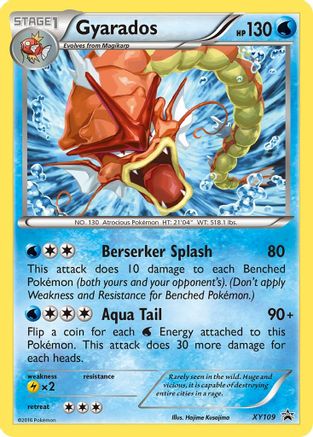 Gyarados - XY109 XY109/211 - XY Promos Holofoil - Poke-Collect
