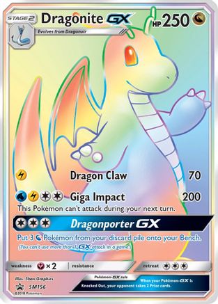 Dragonite GX - SM156 SM156/248 - SM Promos Holofoil - Poke-Collect