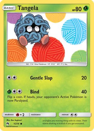 Tangela 1/214 - Lost Thunder - Poke-Collect