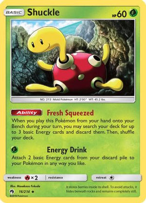 Shuckle 16/214 - SM  Lost Thunder - Poke-Collect