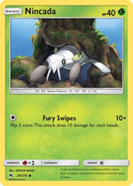 Nincada 29/214 - SM  Lost Thunder Reverse Holofoil - Poke-Collect