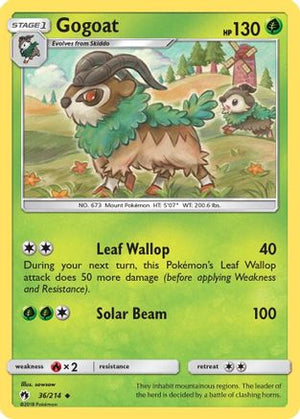 Gogoat 36/214 - SM  Lost Thunder - Poke-Collect