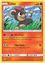 Litleo 50/214 - SM  Lost Thunder Reverse Holofoil - Poke-Collect
