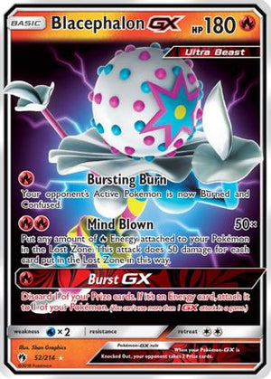 Blacephalon GX 52/214 - SM  Lost Thunder Holofoil - Poke-Collect