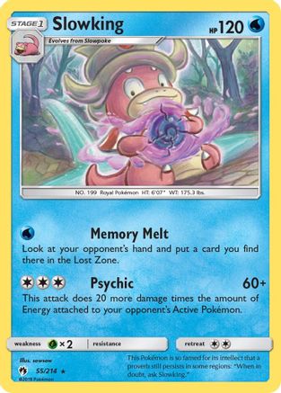 Slowking 55/214 - Lost Thunder - Poke-Collect