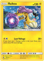 Raikou 79/214 - SM  Lost Thunder - Poke-Collect