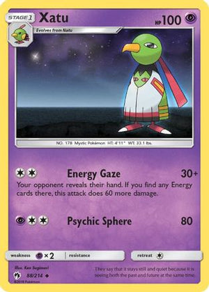 Xatu 88/214 - Lost Thunder - Poke-Collect