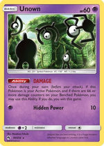 Unown 90/214 - Lost Thunder Reverse Holofoil - Poke-Collect