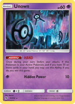 Unown 91/214 - Lost Thunder Reverse Holofoil - Poke-Collect