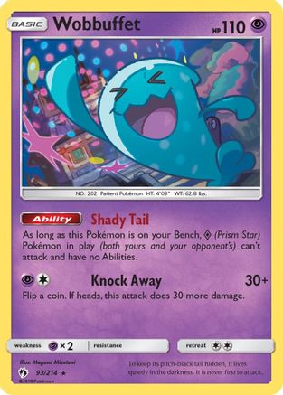 Wobbuffet 93/214 - Lost Thunder - Poke-Collect