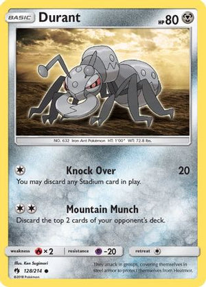 Durant 128/214 - SM  Lost Thunder - Poke-Collect