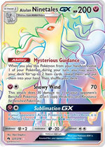 Alolan Ninetales GX (Secret) 225/214 - SM  Lost Thunder Holofoil - Poke-Collect