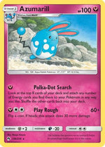 Azumarill 136/214 - SM  Lost Thunder Reverse Holofoil - Poke-Collect