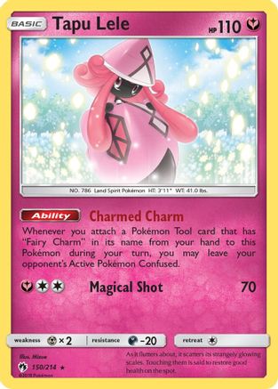 Tapu Lele 150/214 - Lost Thunder Holofoil - Poke-Collect