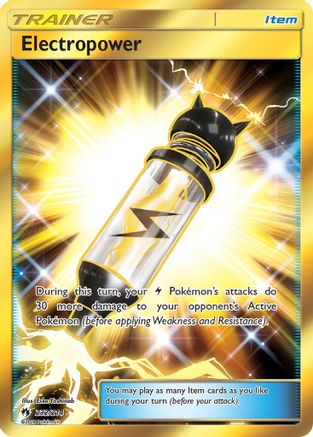 Electropower (Secret) 232/214 - SM  Lost Thunder Holofoil - Poke-Collect