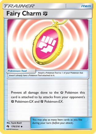 Fairy Charm F 176/214 - SM  Lost Thunder Reverse Holofoil - Poke-Collect